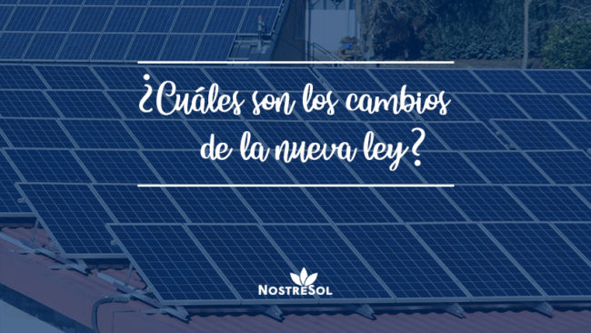 cambios en la nueva ley de consumo energetico