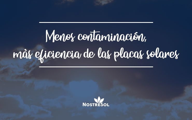 CABECERA-CONTAMINACIÓN Los paneles solares: más energía durante el confinamiento