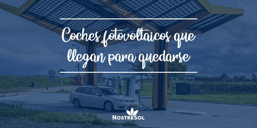 coches fotovoltaicos