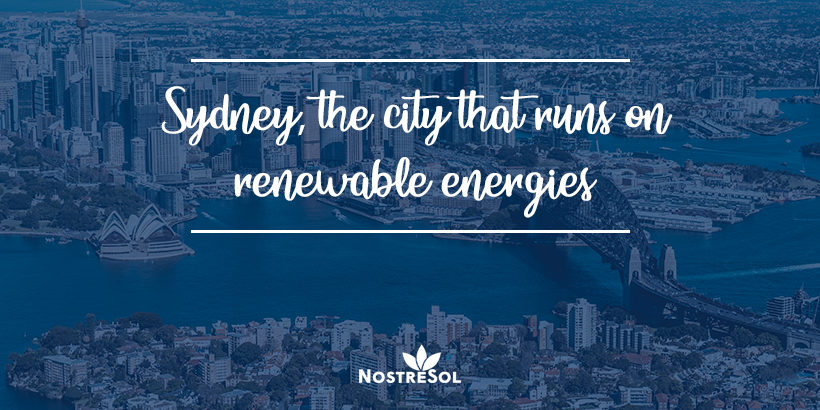 Sydney, the city that runs on renewable energies