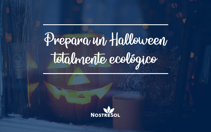 prepara-un-halloween-totalmente-ecologico calabaza con cara y otros motivos de halloween