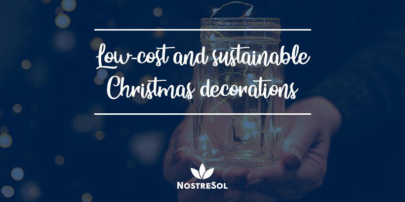 Low-cost and sustainable Christmas decorations