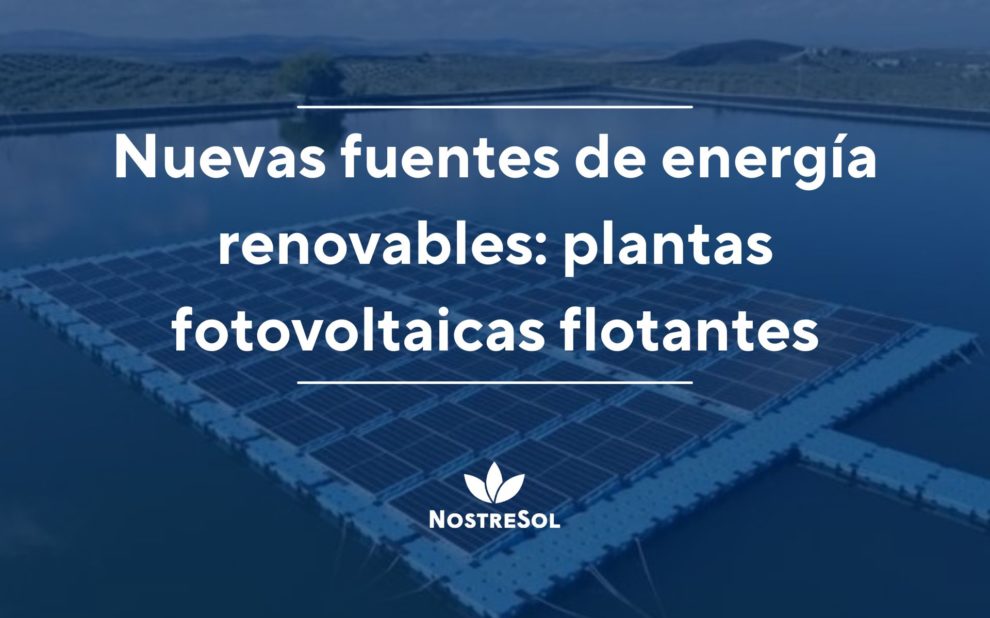 plantas fotovoltaicas flotantes