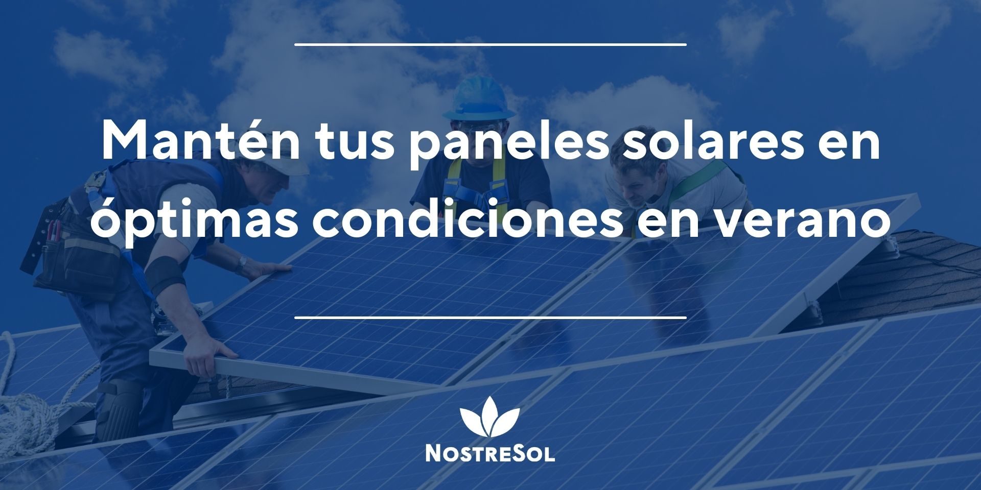 paneles solares verano