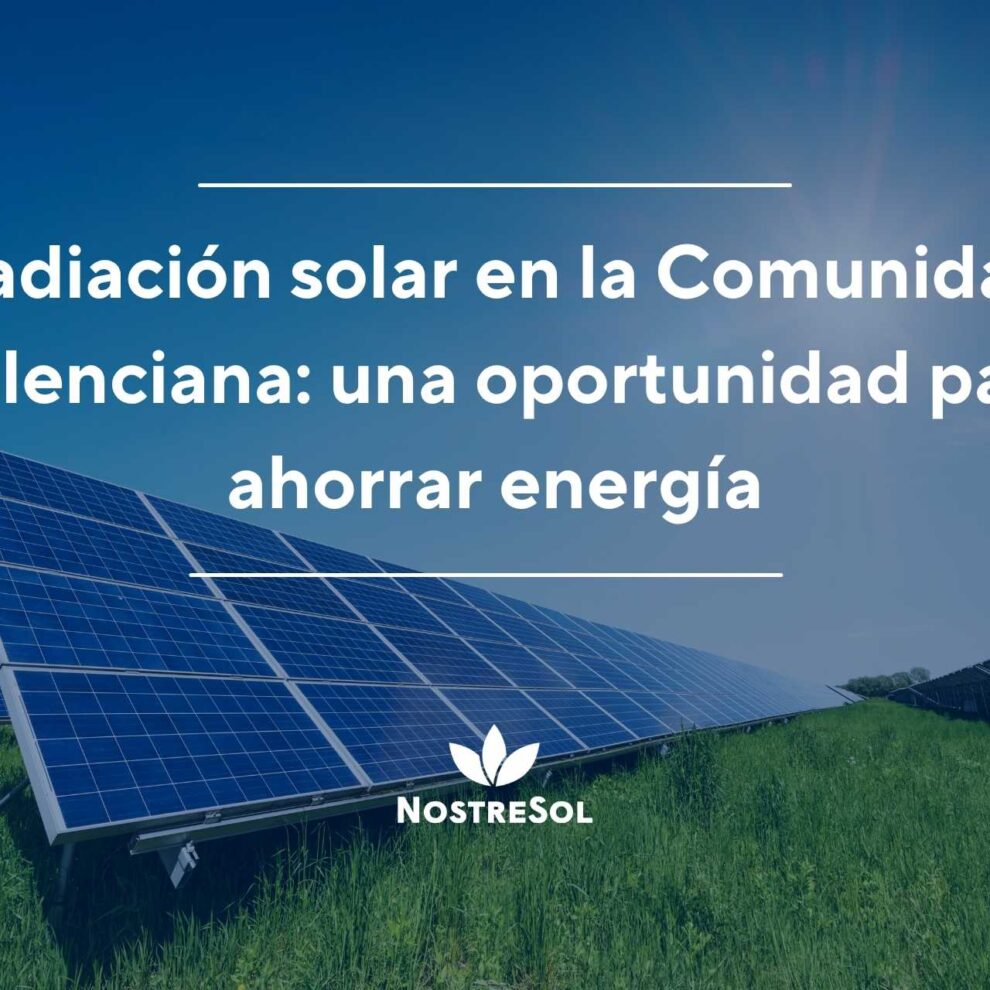 radiacion solar en la comunidad valenciana
